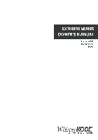 Geladeiras WhisperKool Extreme 8000 Manual do Usuário